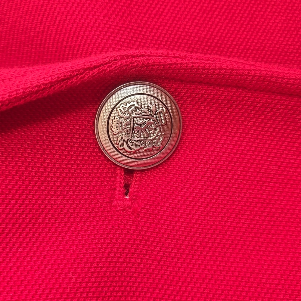 ^Banana Republic Vibrant Red Single Button Blazer Career Buisness Office - Picture 4 of 10